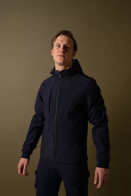 Softshell capuchon high-vis Redefined