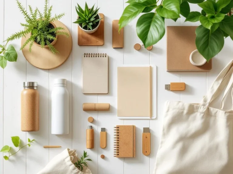 Eco-friendly giveaways in bamboe en katoen