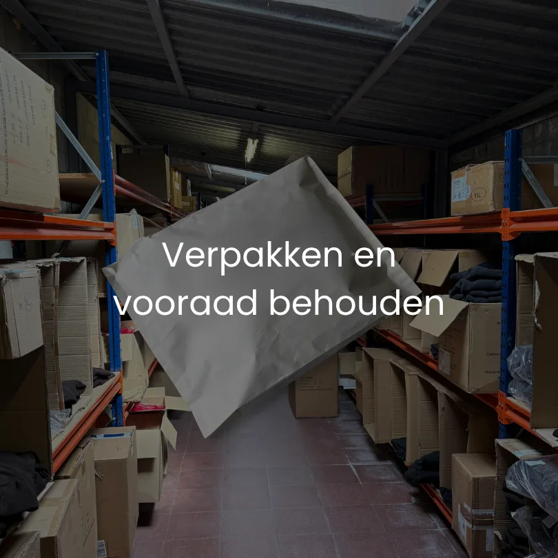 Verpakken en voorraad houden