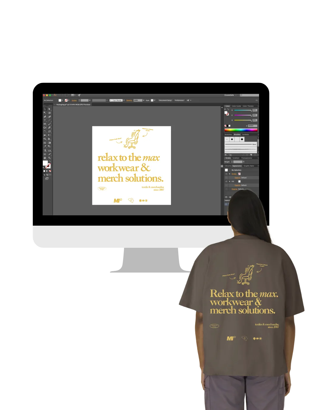 In-house ontwerpstudio van Maximum Image