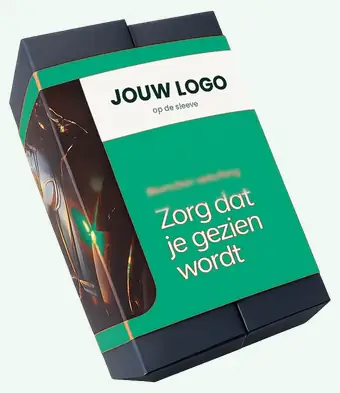 Ziemi geschenkdoos met bedrukte sleeve