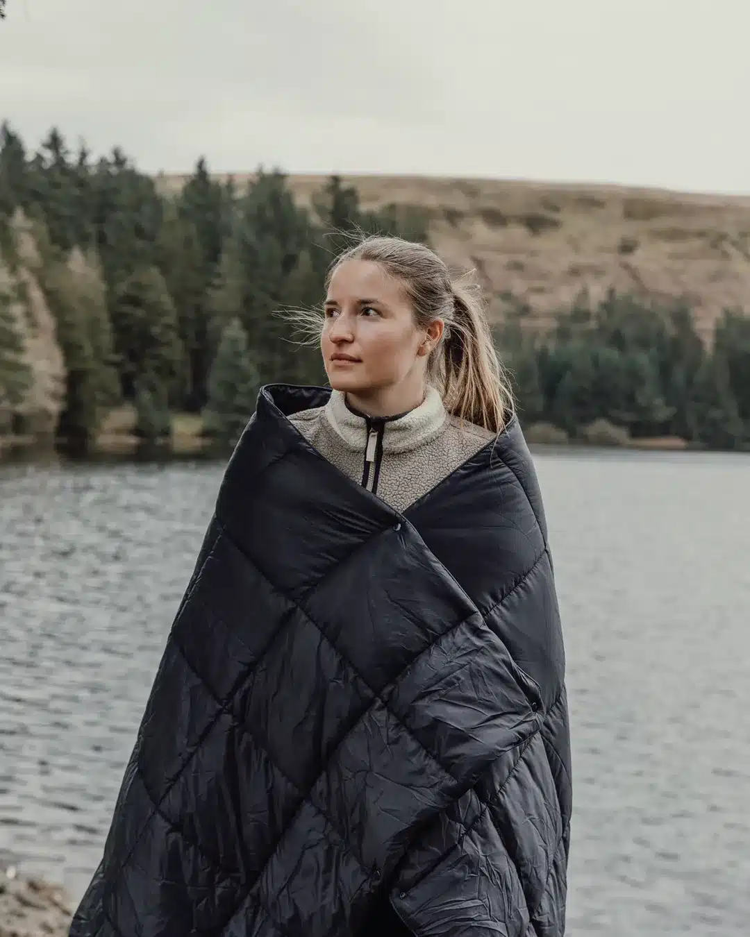 Nordic Drift 3 in 1 Adventure deken aan het water