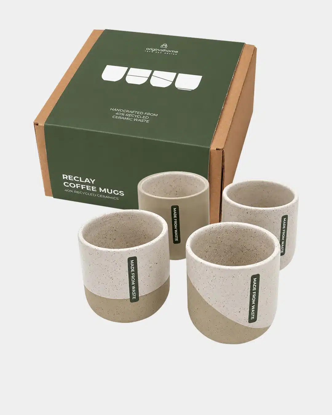 Originalhome Reclay koffiemokkenset 150 ml