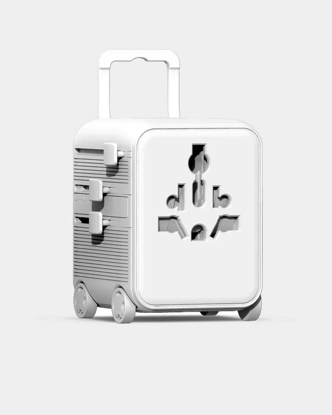 Xoopar Luggie GaN wereldstekker trolley