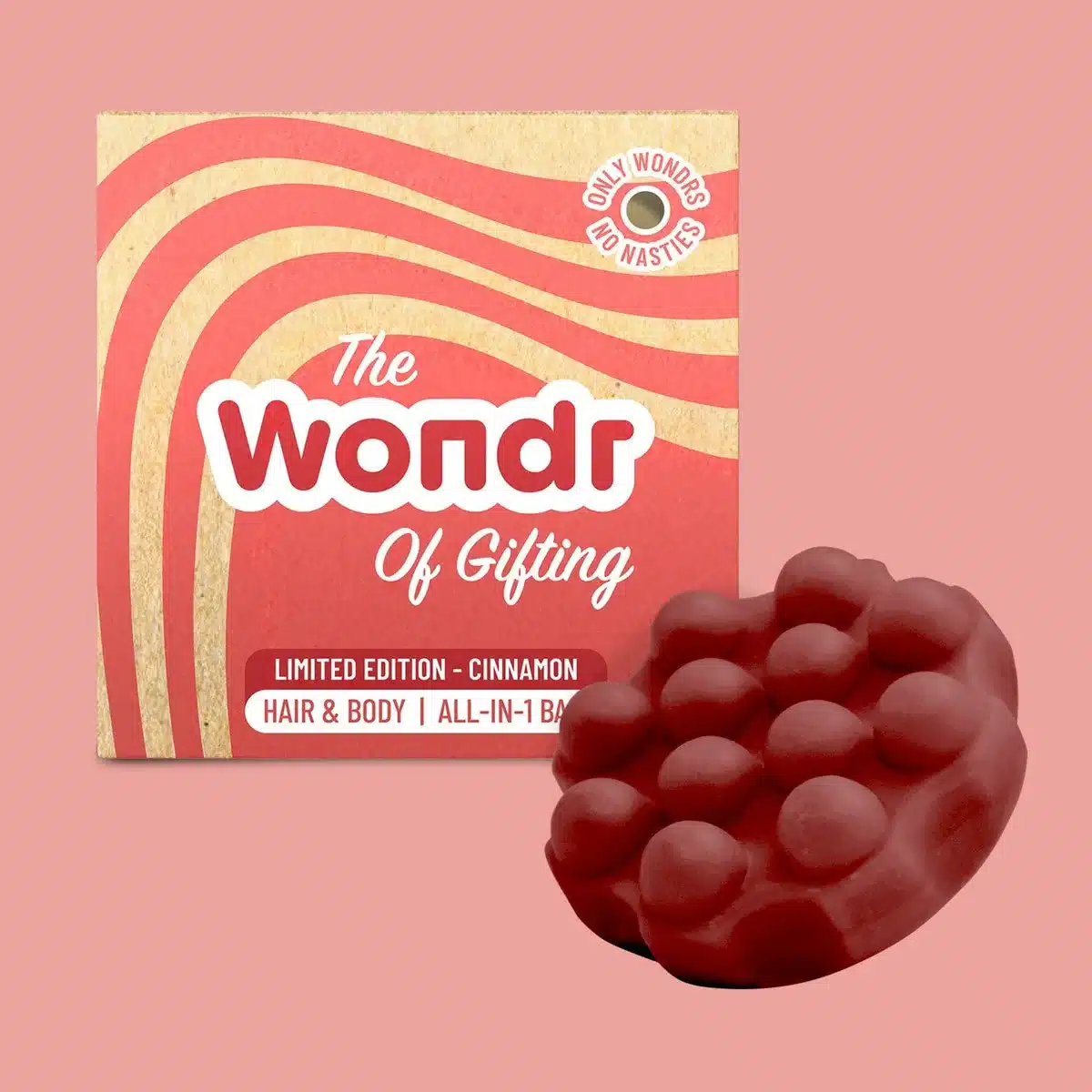 WONDR limited edition Cinnamon All-in-One Bar voor haar en lichaam