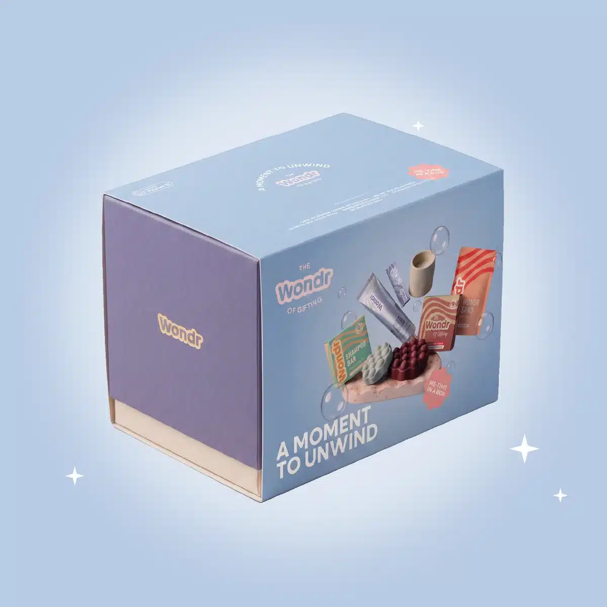 WONDR giftbox A Moment to Unwind met 6 verzorgingsproducten